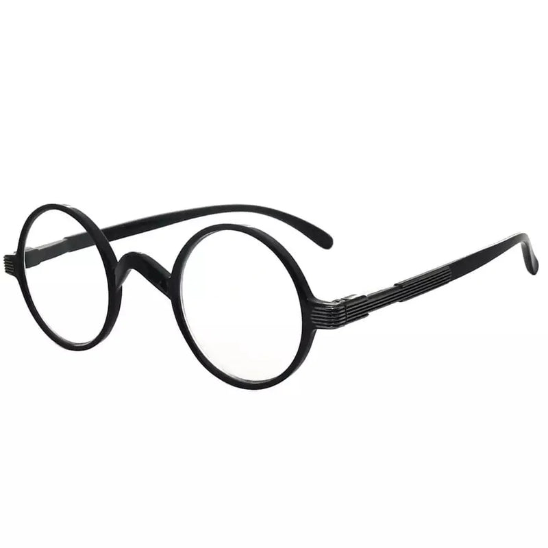 eyekeeper.com Round Glasses Vintage Reading R077B Eyeglasses White Smoke Black / without magnification,Black / +0.50,Black / +0.75,Black / +1.00,Black / +1.25,Black / +1.50,Black / +1.75,Black / +2.00,Black / +2.25,Black / +2.50,Black / +2.75,Black / +3.00,Black / +3.25,Black / +3.50,Black / +3.75,Black / +4.00
