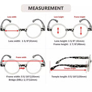 eyekeeper.com Round Reading Glasses with Tortoise Temples Unique Fun Readers R2007Z Eyeglasses White Smoke Tortoise / without magnification,Tortoise / +0.50,Tortoise / +0.75,Tortoise / +1.00,Tortoise / +1.25,Tortoise / +1.50,Tortoise / +1.75,Tortoise / +2.00,Tortoise / +2.25,Tortoise / +2.50,Tortoise / +2.75,Tortoise / +3.00,Tortoise / +3.50,Tortoise / +4.00,T