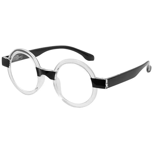 eyekeeper.com Round Vintage Cute Reading Glasses Retro Design Readers R2007T Eyeglasses Dark Slate Gray Black / without magnification,Black / +0.50,Black / +0.75,Black / +1.00,Black / +1.25,Black / +1.50,Black / +1.75,Black / +2.00,Black / +2.50,Black / +2.75,Black / +3.00,Black / +3.50,Black / +4.00