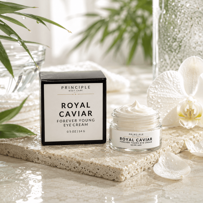 P R I N C I P L E Royal Caviar Forever Young Eye Cream Face Gray