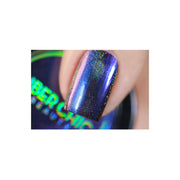 UberChic Beauty Chameleon Holographic Nail Powder: Royalty Suits Me Powder Tan