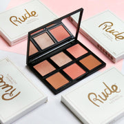 Rude Cosmetics Fearless Face Palette Face Palettes Light Gray Fearless