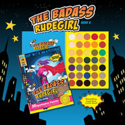 Rude Cosmetics The Badass Rudegirl 35 Eyeshadow Palette - Book 6 Eyeshadow Palettes Black The Badass Rudegirl