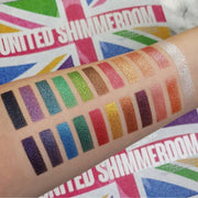 Rude Cosmetics United Shimmerdom -  21 Shimmer Eyeshadow Palette Eyeshadow Palettes Rosy Brown United Shimmerdom