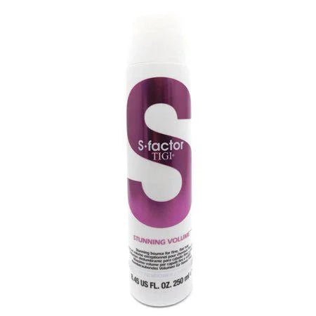 VIP Extensions TIGI S-Factor Stunning Volume Conditioner for Fine Hair 8.45 fl oz Conditioner Light Gray