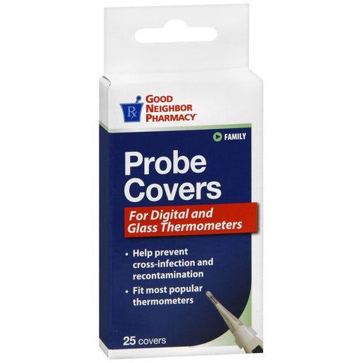 Good Neighbor Pharmacy Good Neighbor Pharmacy Universal Disposable Thermometer Probe Covers 25 Count Medical Thermometers Lavender