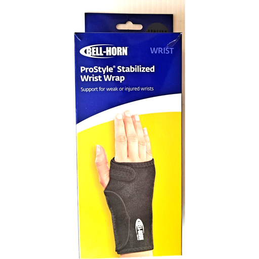 Bell-Horn Bell-Horn Prostyle Stabilized Wrist Brace Supports & Braces White Smoke
