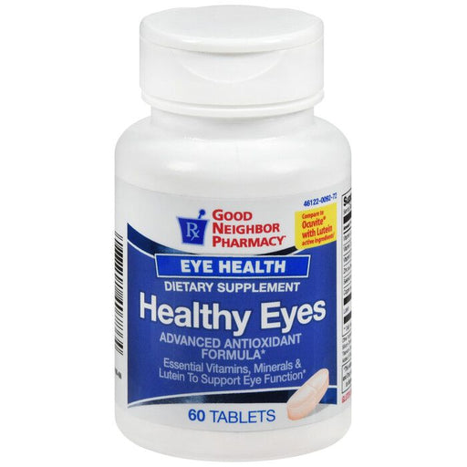 Good Neighbor Pharmacy GNP Healthy Eyes Tablets, 60 Count Vitamins & Supplements Lavender
