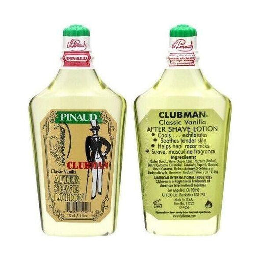 Clubman Pinaud Clubman Pinaud Classic Vanilla After Shave Lotion 6 Oz After Shave Lotion Tan