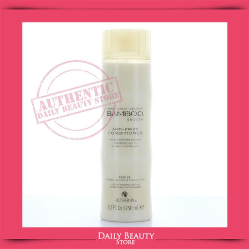 VIP Extensions Alterna Bamboo Smooth Anti-Frizz Conditioner, 8.5 oz Conditioner White Smoke