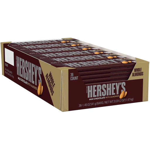 Hershey's Hersheys Chocolates Hersheys  Milk Choc Walmonds 36Ct Candy & Chocolate White Smoke