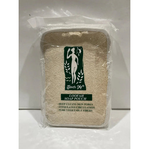 Touch Me Touch Me Loofah Terry Soap Pouch Bath Accessory Rosy Brown