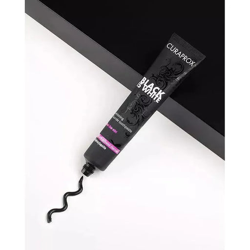Curaprox Black is White Fluoride Whitening Toothpaste 3 Fl Oz Toothpaste White Smoke