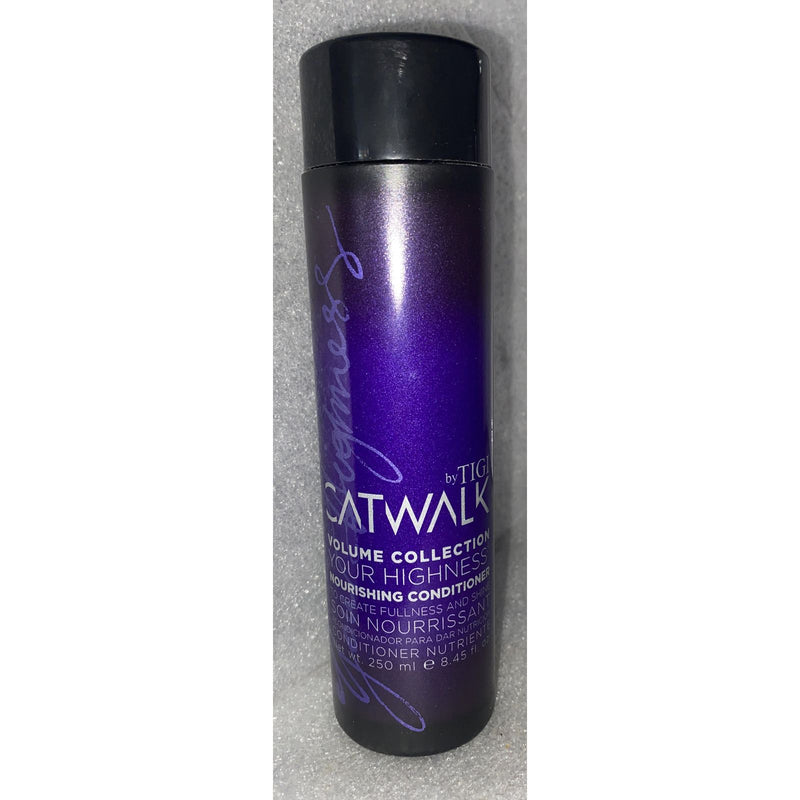VIP Extensions TIGI Catwalk Your Highness Nourishing Conditioner 8.45 oz Conditioner Dark Gray
