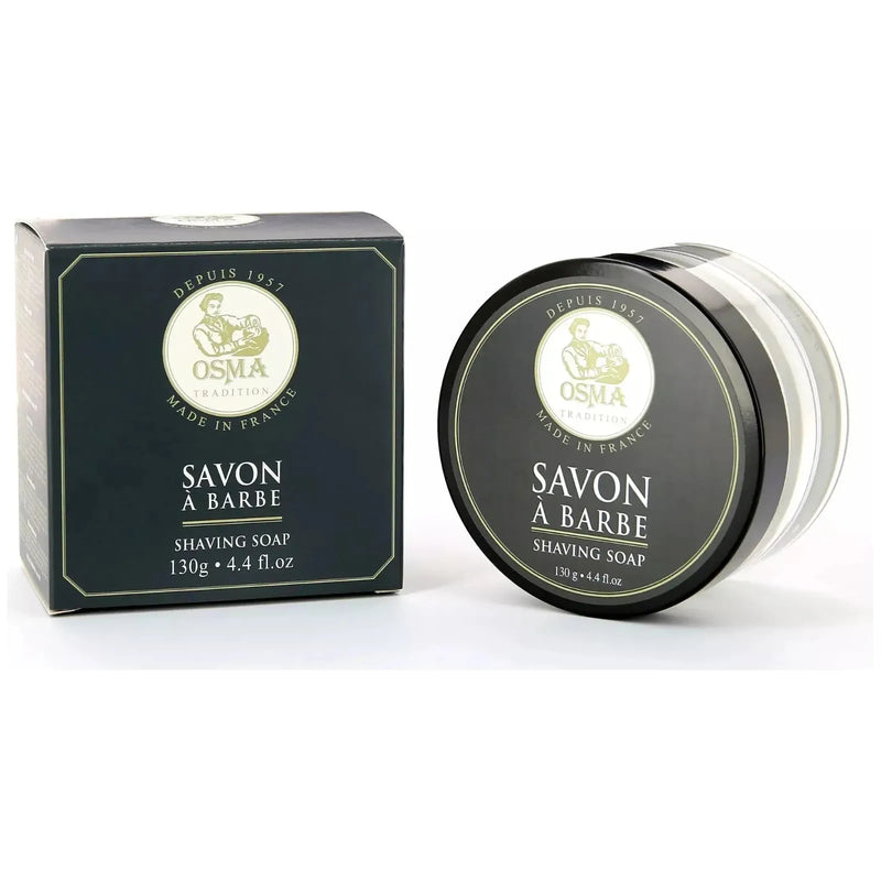 Osma Osma Shea Butter & Vegetable Oils Anniversary Edition Shaving Soap In Glass Jar 130ml Shaving Soap Beige