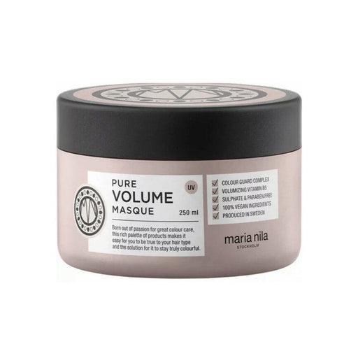 VIP Extensions Maria Nila Pure Volume Masque, 8.5 oz Hair Mask Gray
