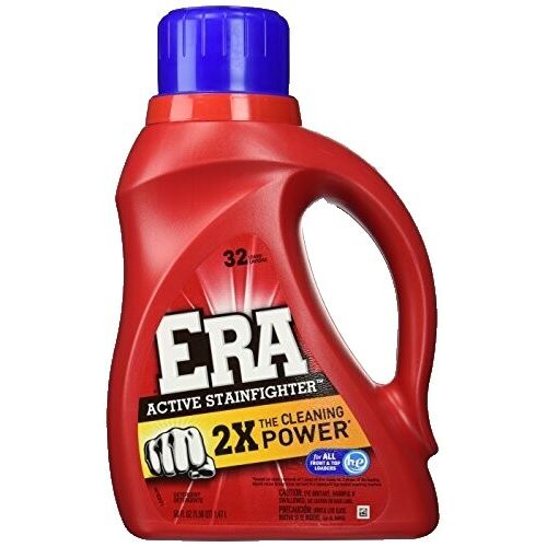Caribbean Emerald Era Laundry Detergent 2X Active Stainfighter 42 Fl Oz Laundry Detergent White Smoke