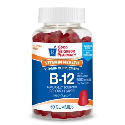 Good Neighbor Pharmacy Vitamin B12 3000mcg Gummies 60ct