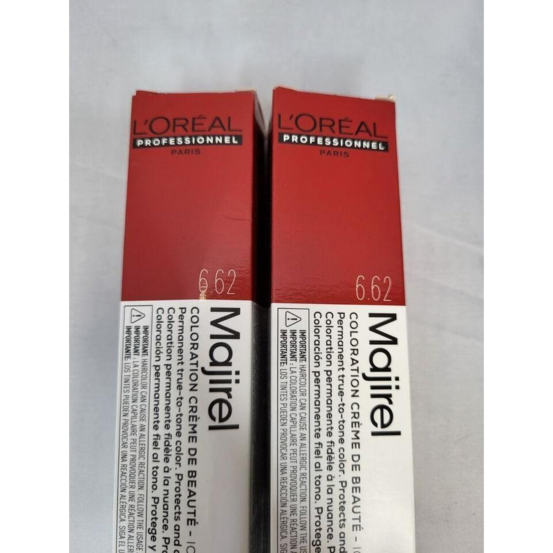 Majirel L'Oreal Professionnel Majirel Permanent Creme Color 6.62 6RV Hair Color Gray