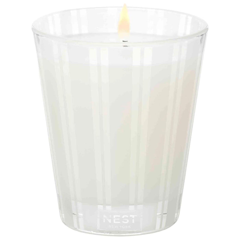 Nava Beauty Nest New York Ocean Mist & Sea Salt Scented Candle White Smoke Classic 8.1 OZ,3-Wick 21.2 OZ