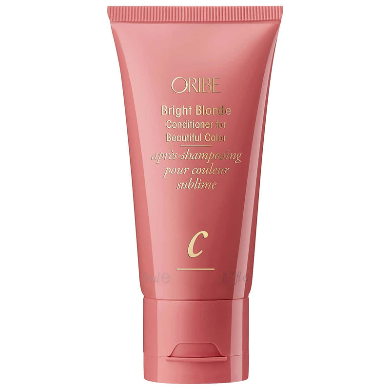 Nava Beauty Oribe Bright Blonde For Beautiful Color Conditioner White Smoke 1.7 OZ