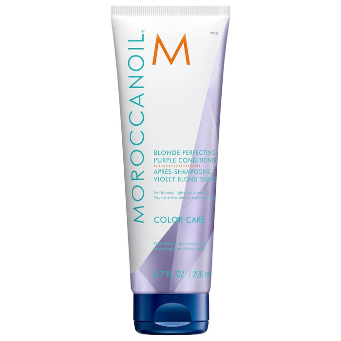 Moroccanoil Moroccanoil Blonde Perfecting Purple Conditioner 200 mL Conditioner White Smoke