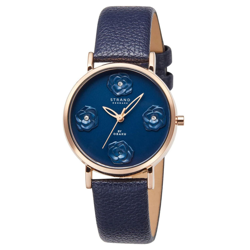 Bids.com Obaku Women's Petal Watches White Smoke Default Title