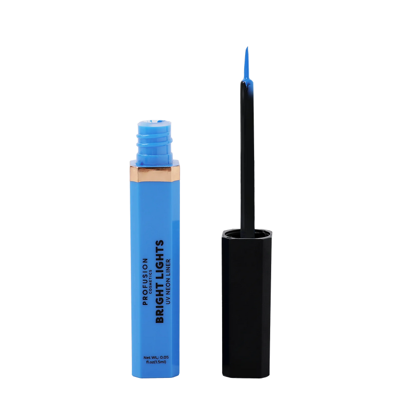 Profusion Cosmetics Bright Lights | Neon & Pastel Graphic Liners Eyes Black Blue