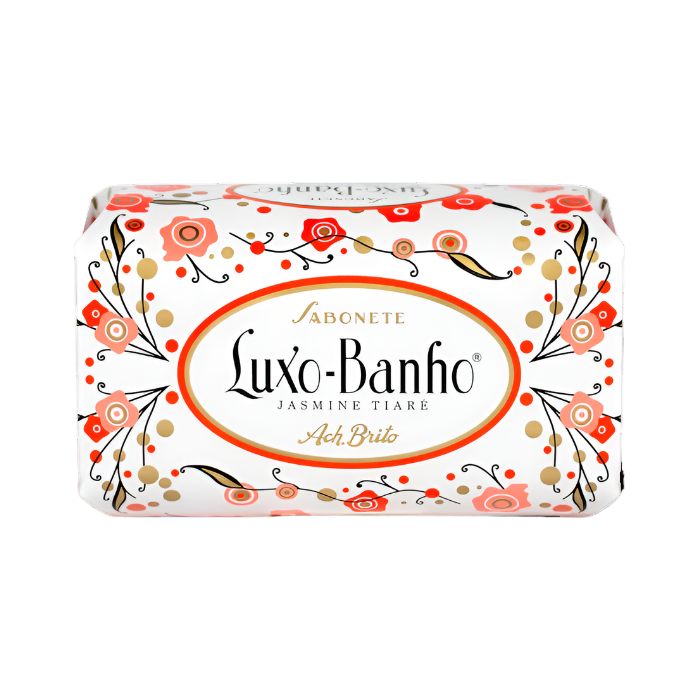 Ach. Brito Ach. Brito Luxury Bar Soaps  collection  350g White Smoke Jasmine Tiare / 350g