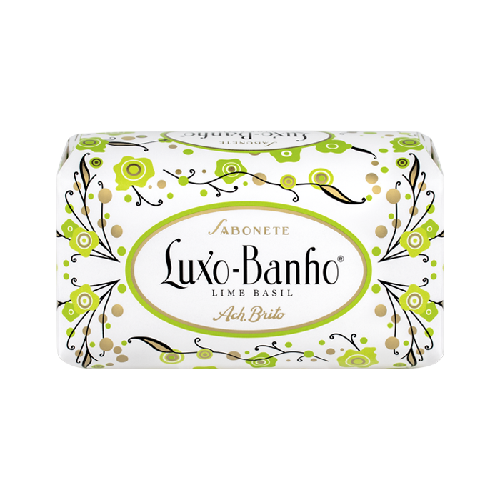 Ach. Brito Ach. Brito Lime Basil Luxury Bath Soap 350g White Smoke