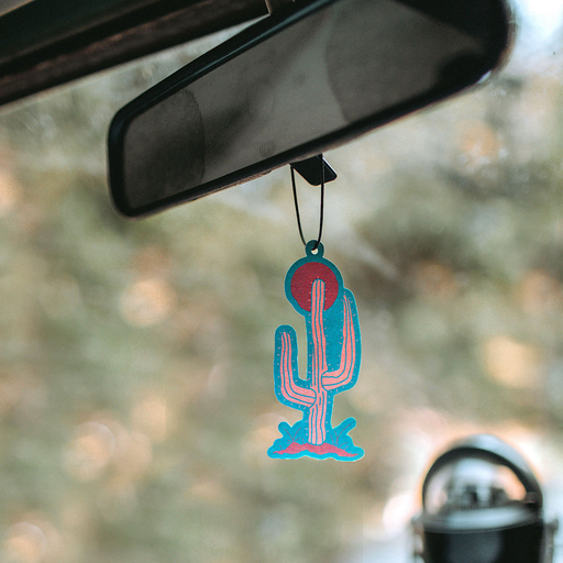Good & Well Supply Co Saguaro National Park Air Freshener Vehicle Air Fresheners Dark Sea Green