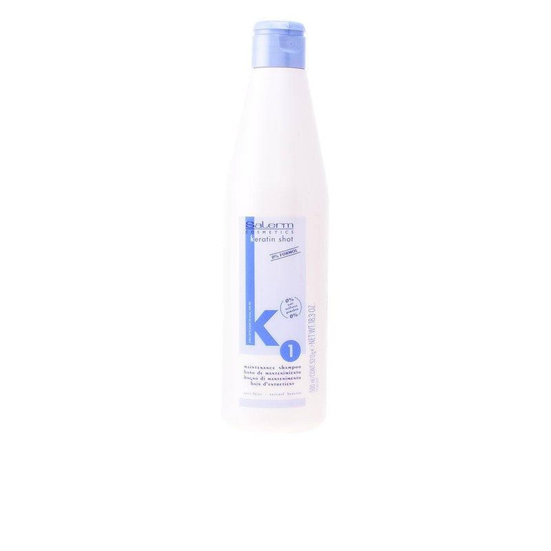 VIP Extensions Salerm Keratin Shot Sulfate-Free Shampoo 18 oz Shampoo White Smoke