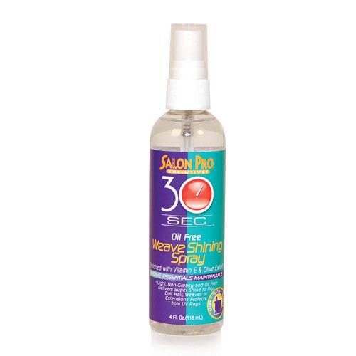 VIP Extensions Salon Pro 30 Sec Oil Free Weave Shining Spray Styling Spray White Smoke