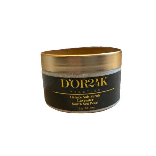 VIP Extensions D'OR 24K Salt Scrub Lavender Skin Care White Smoke