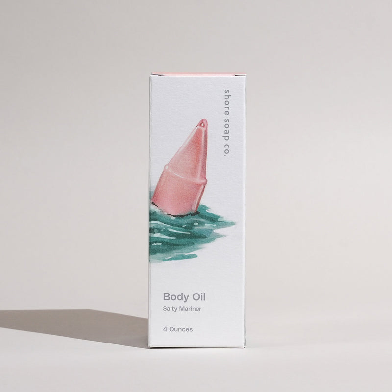 Shore Soap Co. Salty Mariner Body Oil Body Oil Light Gray