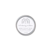 Whispering Willow Eucalyptus & Mint Hand & Cuticle Salve Lotion White Smoke
