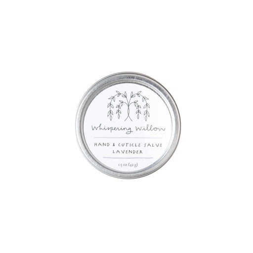 Whispering Willow Lavender Hand & Cuticle Salve Lotion White Smoke