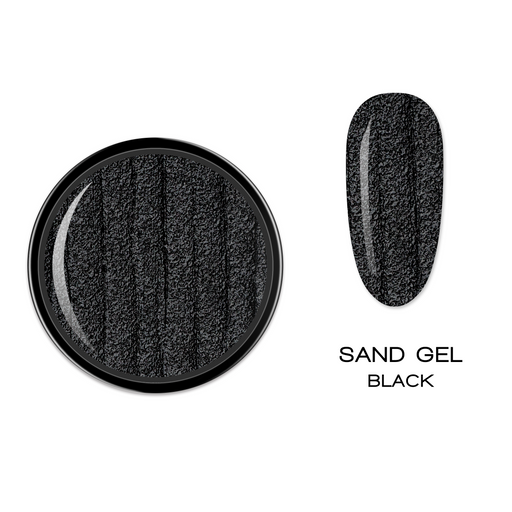 nbmsupply ELITE EMBRACE Professional Sand Gel Black  ESGB05 White Smoke