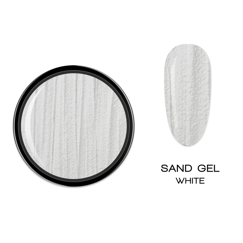 nbmsupply ELITE EMBRACE Professional Sand Gel White ESGW05 White Smoke