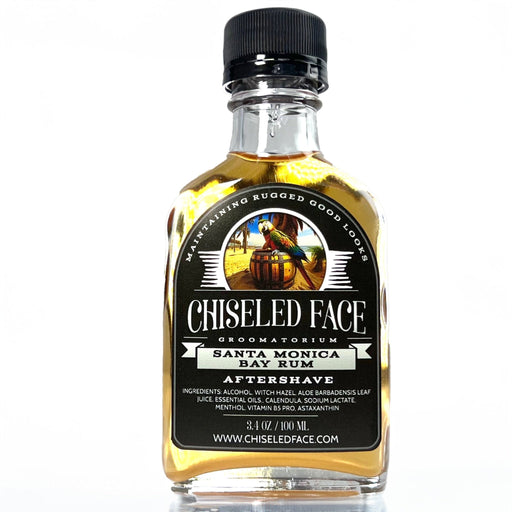 Chiseled Face Santa Monica Bay Rum - Aftershave Splash Aftershave White Smoke
