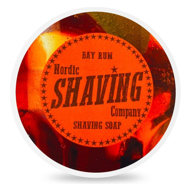 Nordic Shaving Company Nordic Shaving Company Bay Rum Shaving Soap 4 oz Shaving Soap White Smoke
