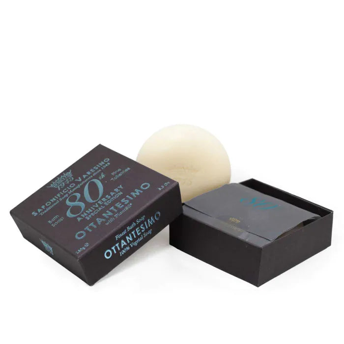 Saponificio Varesino Saponificio Varesino 80th Anniversary Bath Soap 150g Bath Soap White Smoke