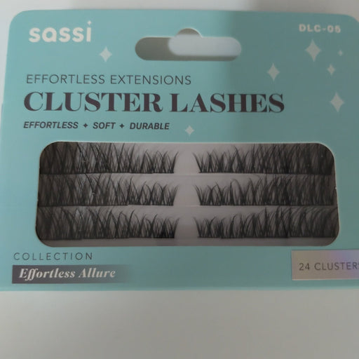 VIP Extensions Sassi Cluster Lashes | Effortless Allure | 24 Lash Clusters | Lightweight, Reusable Extensions for Natural-Looking Volume & Length Eyelash Dim Gray