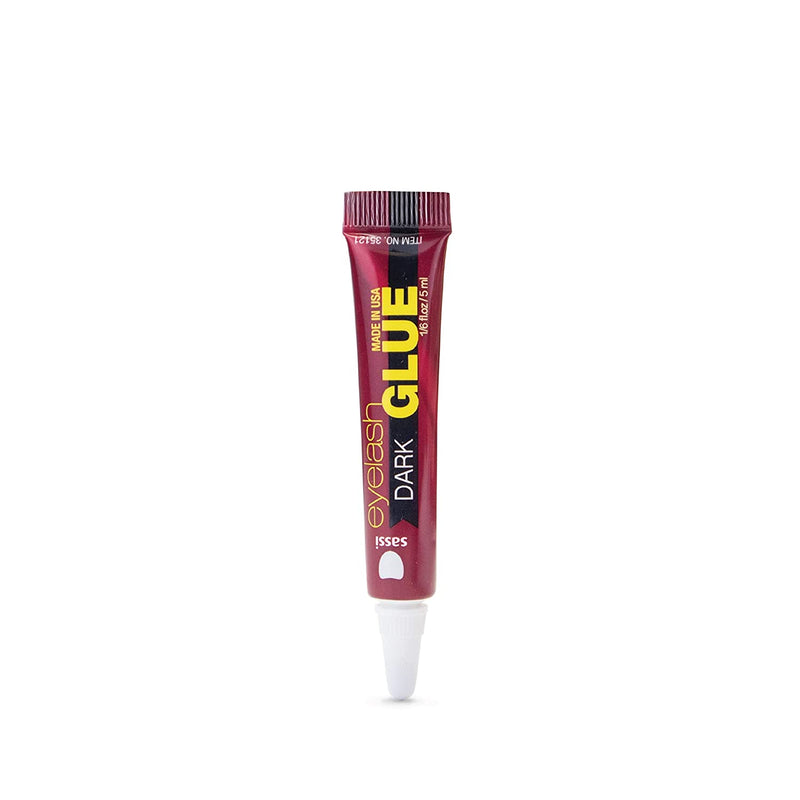 VIP Extensions Sassi Eyelash Glue, Dark 5ml Eyelash Adhesive White Smoke DARK