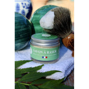 Martin de Candre Martin de Candre Fern Fougere Collection Shaving Soap Shaving Soap Dark Slate Gray Glass Bowl 50g