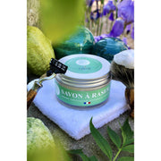 Martin de Candre Martin de Candre Fern Fougere Collection Shaving Soap Shaving Soap Dim Gray Glass Bowl 200g
