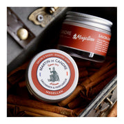 Martin de Candre Martin de Candre Magellan Shaving  Collection Shaving Soap Set Black Glass Bowl 50g