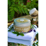 Martin de Candre Martin de Candre Original Collection Shaving Soap Shaving Soap Dark Olive Green Glass Bowl 200g