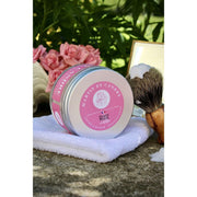Martin de Candre Martin de Candre Rose Collection Shaving Soap Shaving Soap Dark Gray Glass Bowl 200g