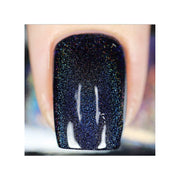 UberChic Beauty Say BOO and Scary On - Holographic Polish Regular Polish Gray